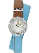 Versace La Greca VE8C00324 Damenuhr Silber 28 mm