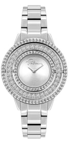 Police Armbanduhr Quarzuhr Damen PILAT Silber PL.16037BS/04M
