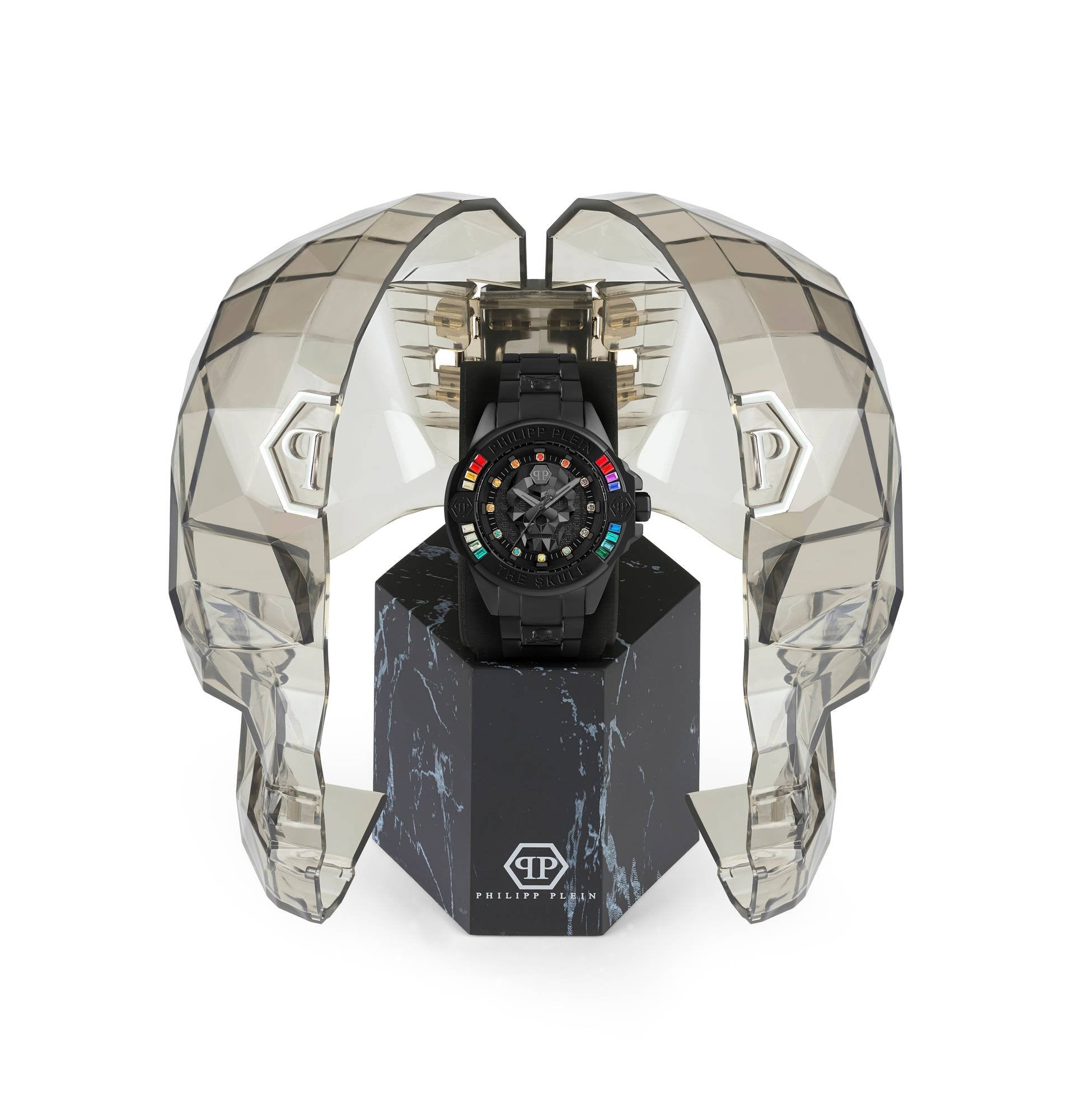 Philipp Plein Unisex Uhr The $kull Genderless Rainbow