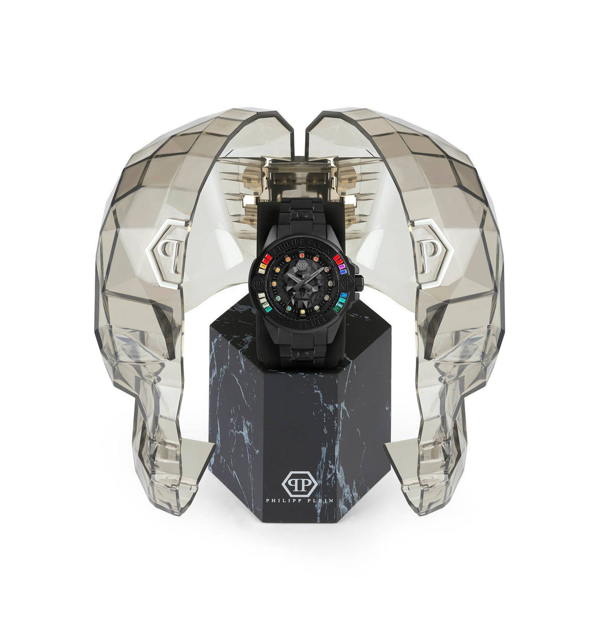 Philipp Plein Unisex Uhr The $kull Genderless Rainbow