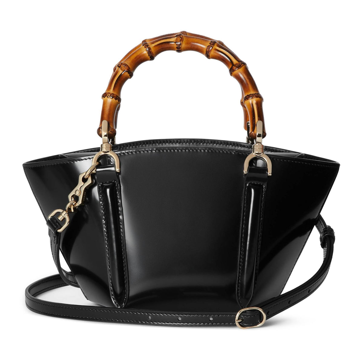 Gucci Handtasche Damen Bamboo Basket Schwarz 805832 AADVW 1000