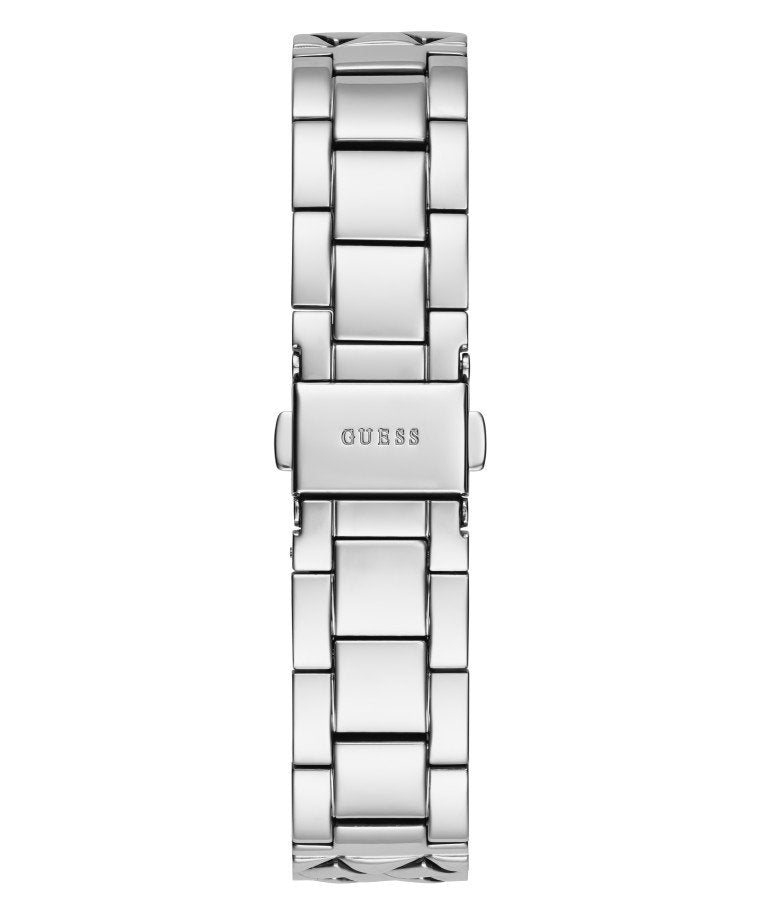 Guess Damen Armbanduhr Rumour silber, schwarz 34 mm GW0613L1
