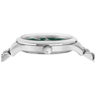 Salvatore Ferragamo Damenuhr Duo Quarz Grün Silber Gold SFCU00722