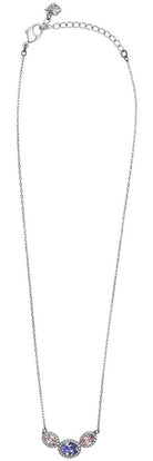 Swarovski Schmuck Damen Halskette Christie Ovale Kristalle Pastell Rosa/Lila 5141926