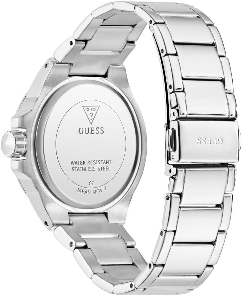 Guess Armbanduhr Damen Envy Multifunktion Silber GW0878L1