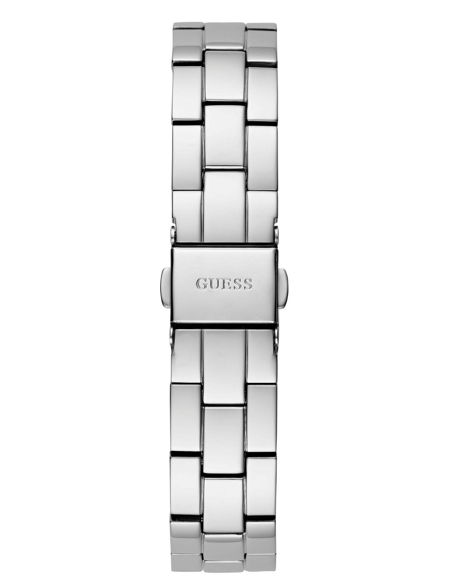 Guess Damen  Armbanduhr  THREE OF HEARTS silber 34 mm GW0657L1