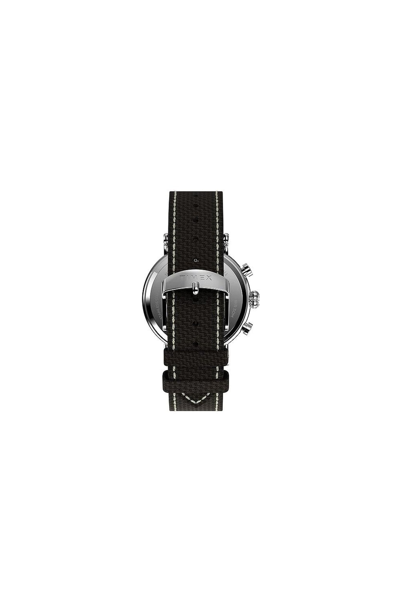Timex Chronograph Herren Waterbury Standard Chronograph Silber/Braun TW2V43800