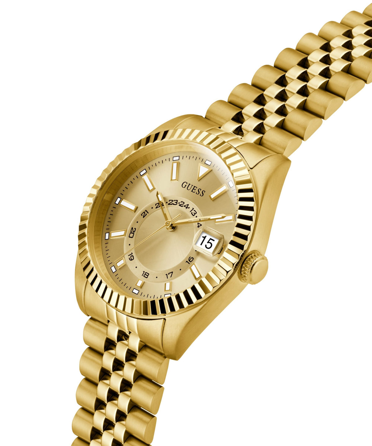 Guess Armbanduhr Herren Jaden Gold GW0977G2
