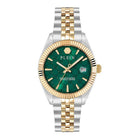 Philipp Plein Damenuhr Date Superlative Bicolor Grün PWYFA0926