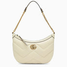 Gucci Schultertasche Unisex GG Marmont Small Weiß 777263-AAC74-9206