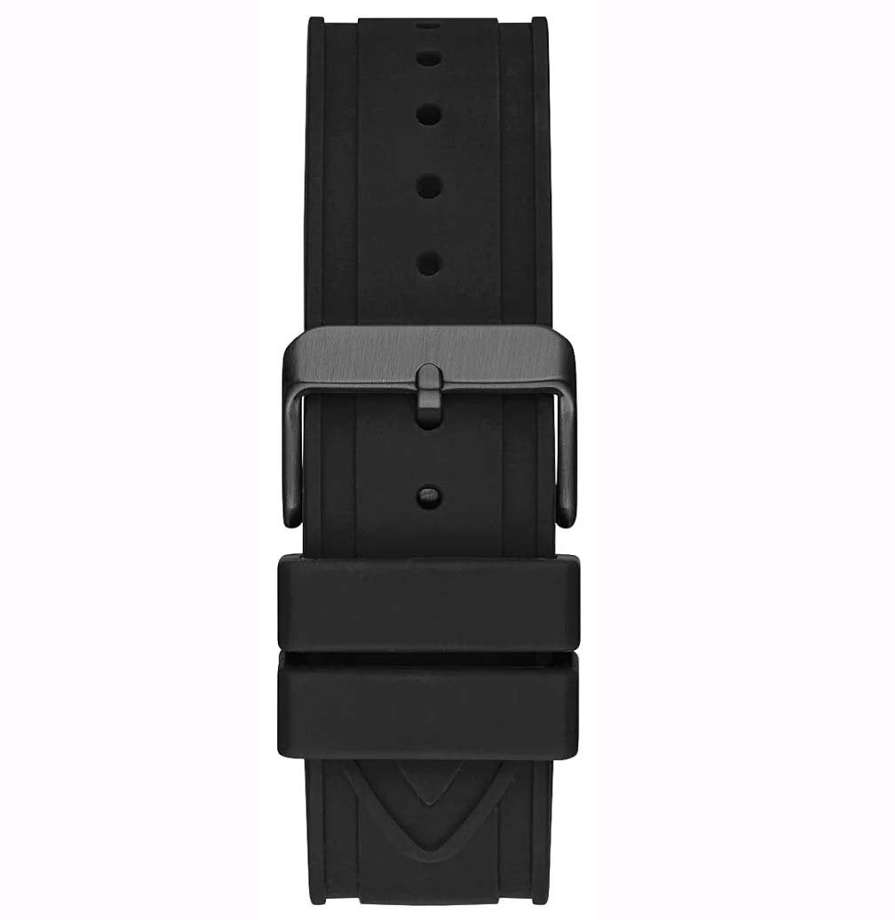 Guess Herren Armbanduhr Multifunktionsuhr Momentum schwarz 44 mm GW0263G4