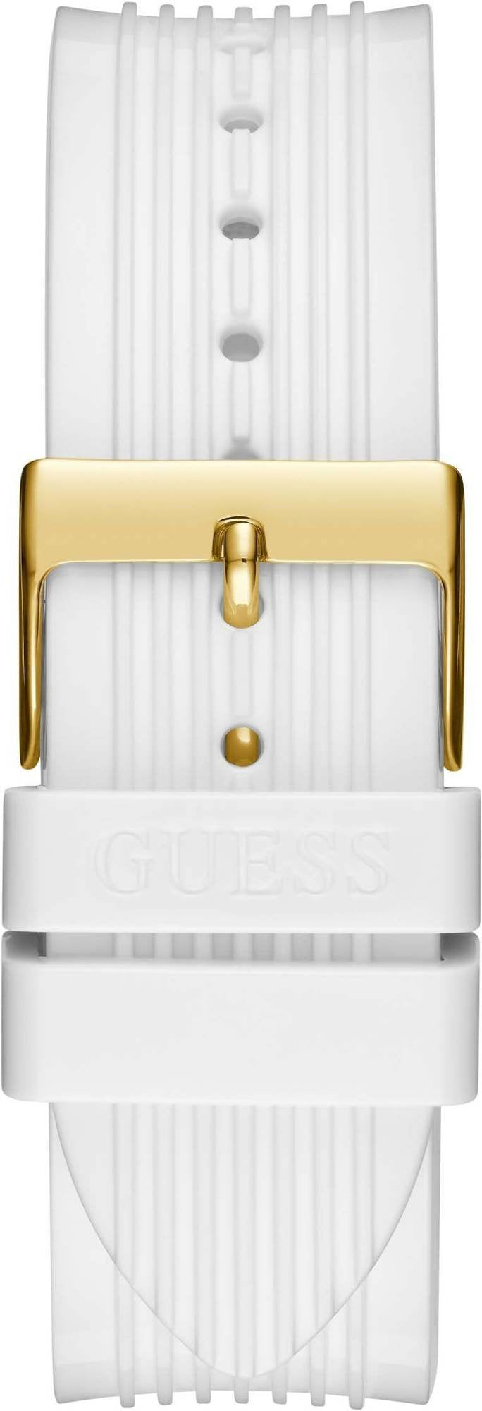 Guess Damen Armbanduhr 39 mm Armband Silikon GW0409L2