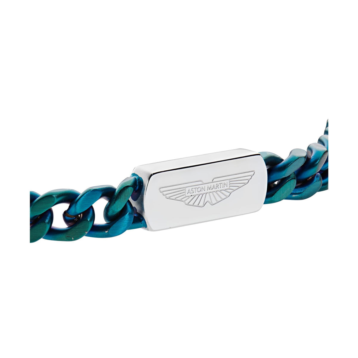 Aston Martin Armband Herren AML ICON Edelstahl Grün MJIUF5BL5