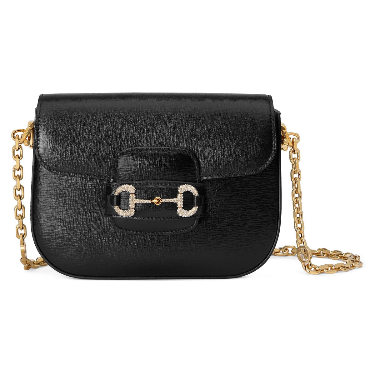 Gucci Handtasche Damen Gucci Horsebit 1955 Mini Shoulder Bag Schwarz 675801-AACSV-1155