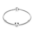 PANDORA Kätzchen Charm Sterling-Silber 10 x 11,5 x 9,8 mm (T/H/B)