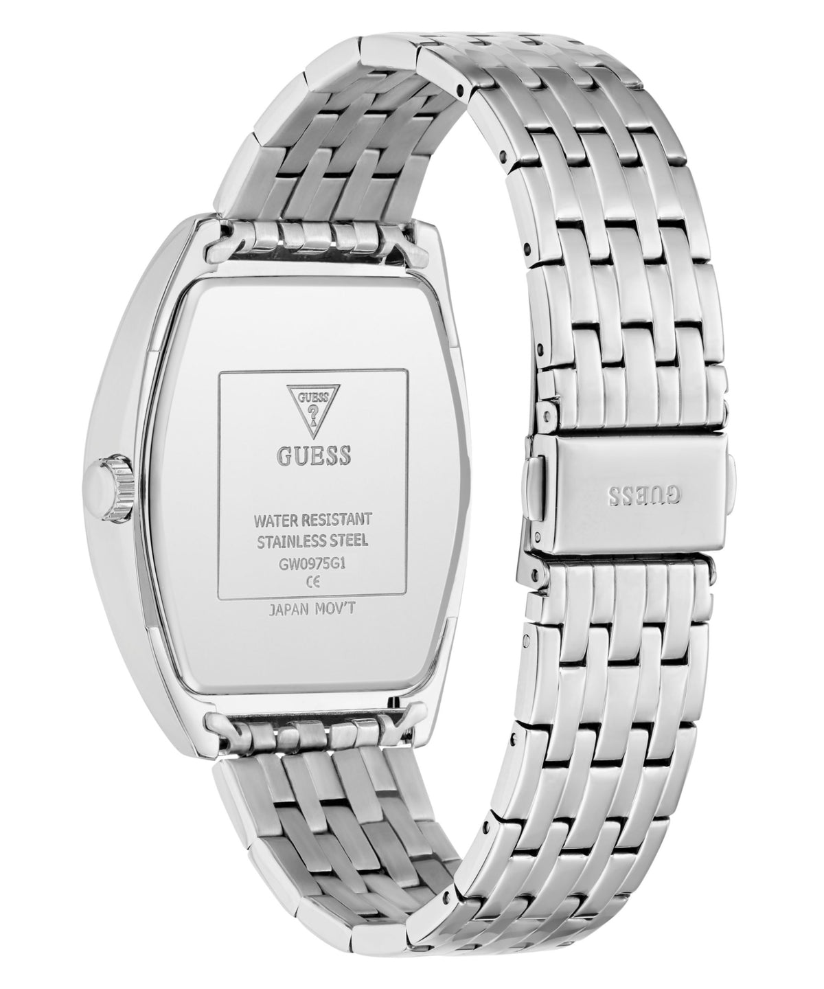 Guess Armbanduhr Herren Gabriel Silber GW0975G1