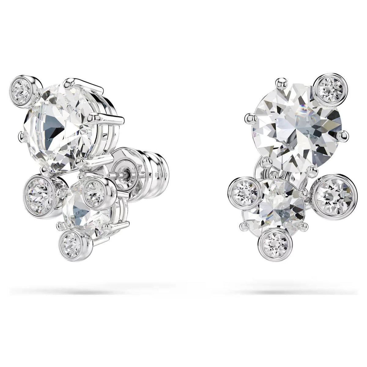 Swarovski Schmuckset Damen Constella Verschiedene Schliffe Weiß Rhodiniert 5738285
