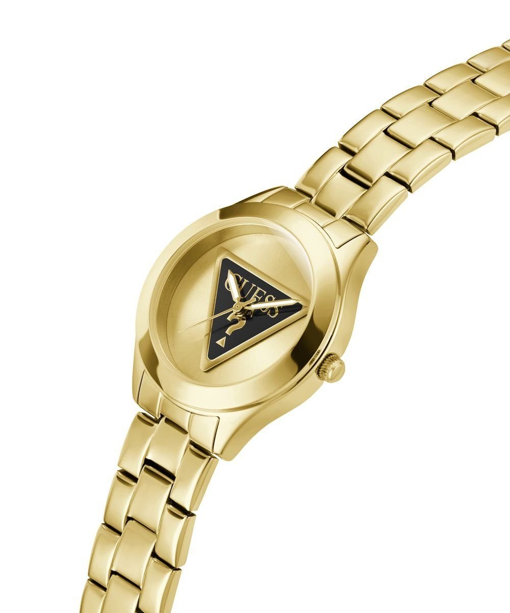 Guess Damen  Armbanduhr  TRI PLAQUE gold 34 mm GW0675L2