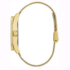 Guess Herren Armbanduhr  Noble gold, grün GW0495G4