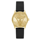 Guess Damenuhr Ladies Black Gold Tone Analog Watch Bicolor GW0942L2