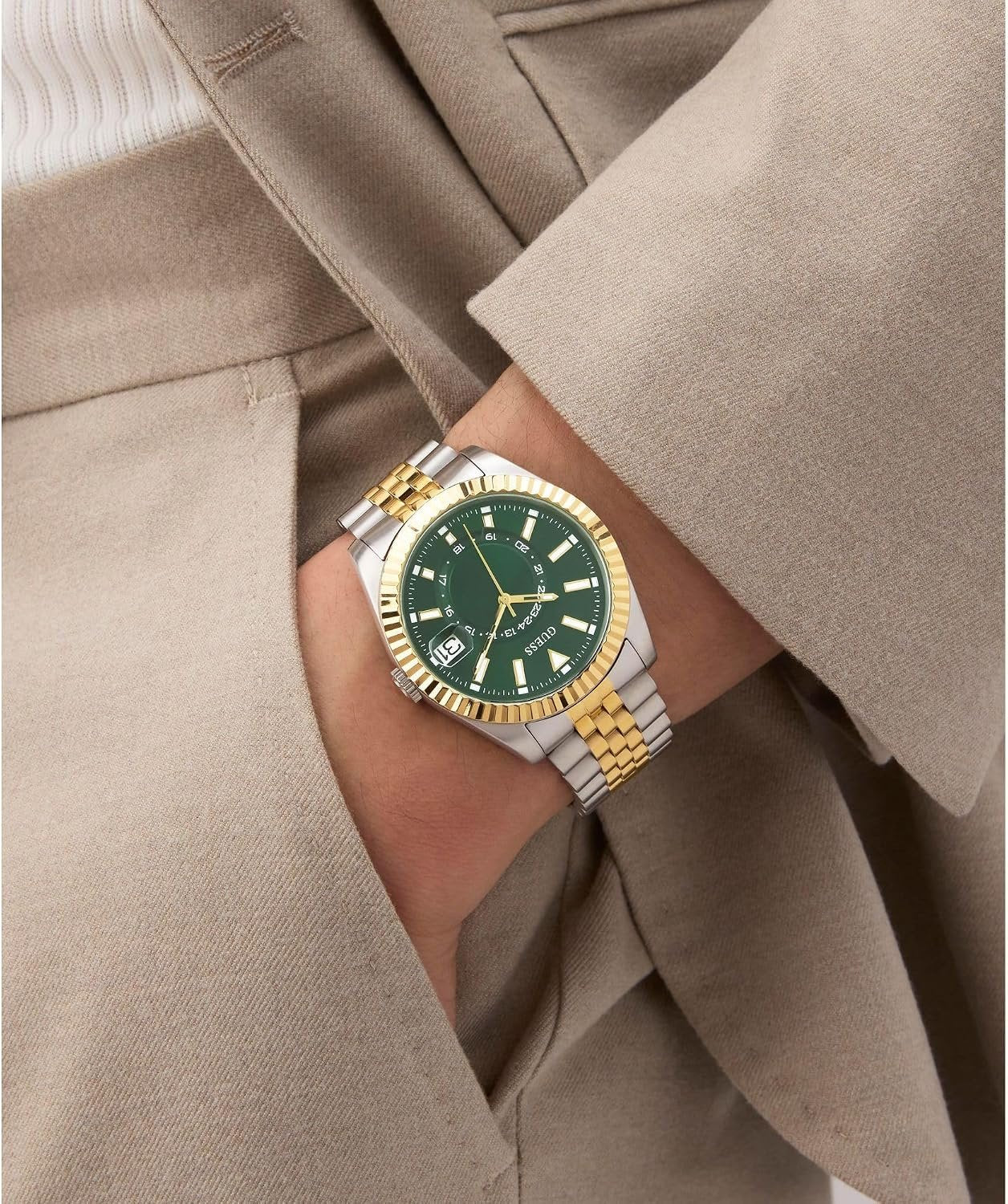 Guess Multi-function Date Watch Herren Jaden Bicolor GW0977G4