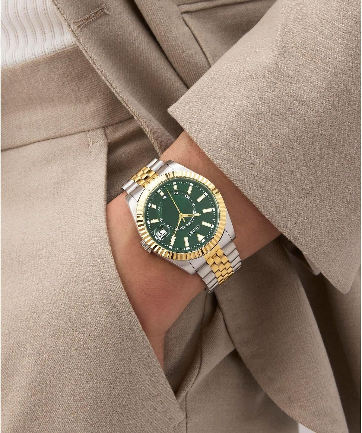 Guess Multi-function Date Watch Herren Jaden Bicolor GW0977G4