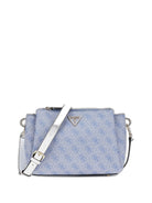 Guess Umhängetasche Damen Noelle Hellblau Logo HWBG7879120LUL