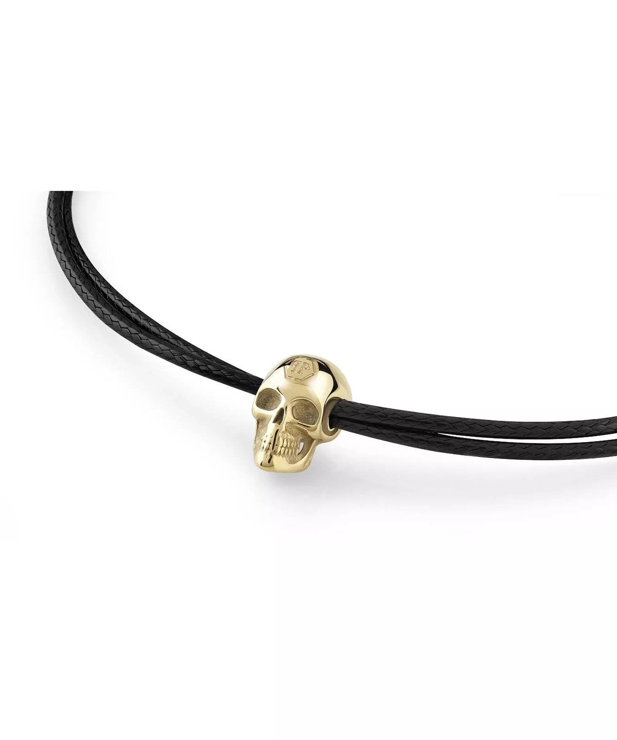 Philipp Plein Armband Unisex Friendship Schwarz/Gold PJYEA10BU