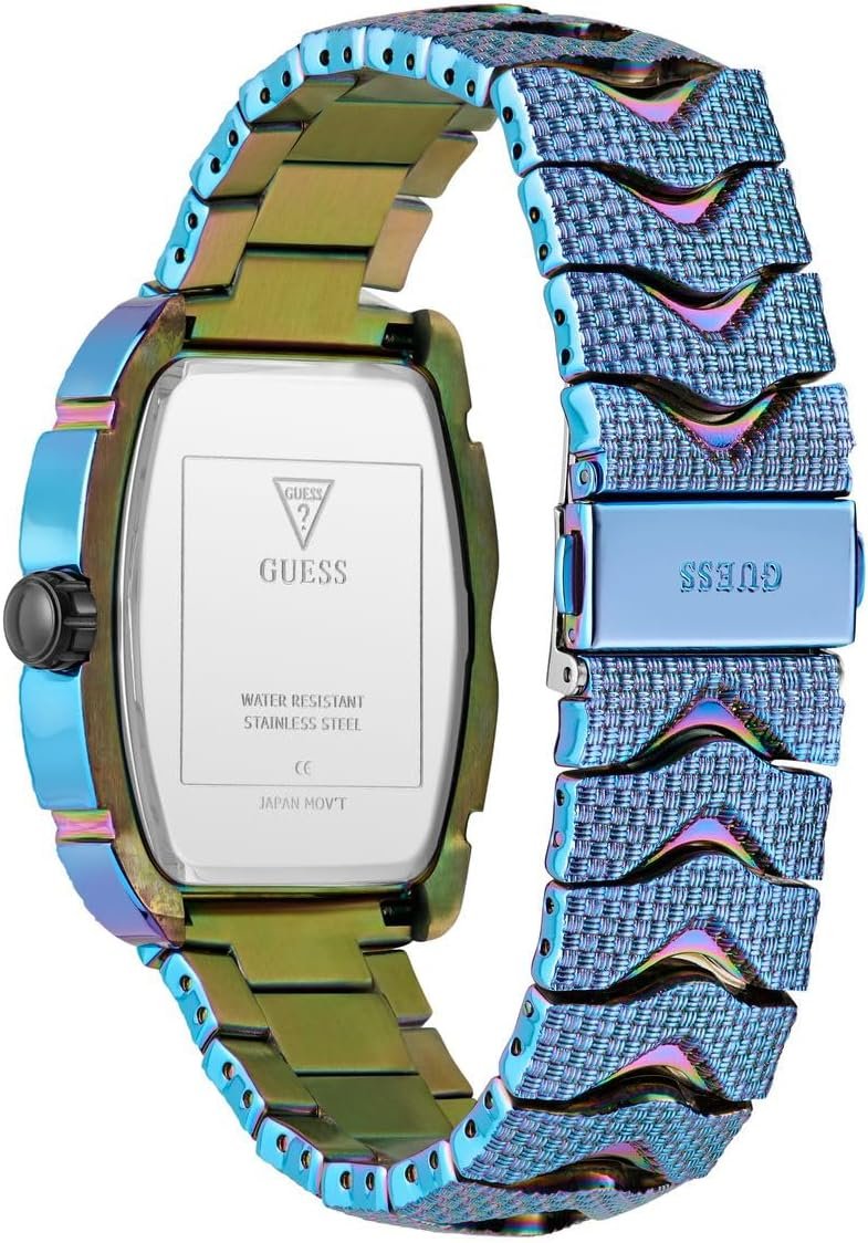 Guess Armbanduhr Herren Nile Trend Analog Blau GW0885G2