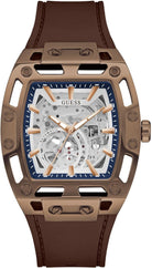 Guess Herrenuhr Phoenix Braun GW0980G3