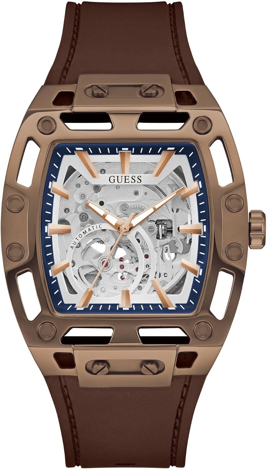 Guess Herrenuhr Phoenix Braun GW0980G3