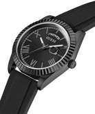 Guess Herren Armbanduhr CONNOISSEUR 42 mm Armband Silikon GW0335G1