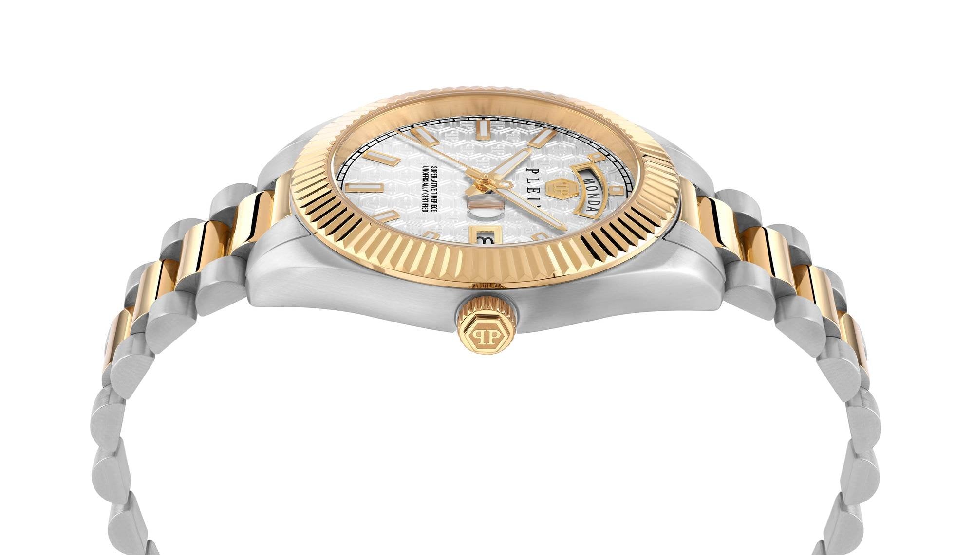 Philipp Plein Herrenuhr Date Superlative
