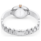 Swarovski Crystal Rock Oval Armbanduhr Damen Silber 5656878