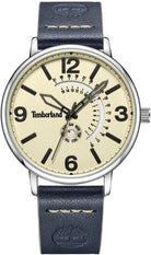 Timberland Analoguhr Herren Saunderstown Silberfarben Beige Blau TDWGB2182702