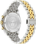 Versace Herren Chronograph Quarz Armbanduhr Greca Chr Wave