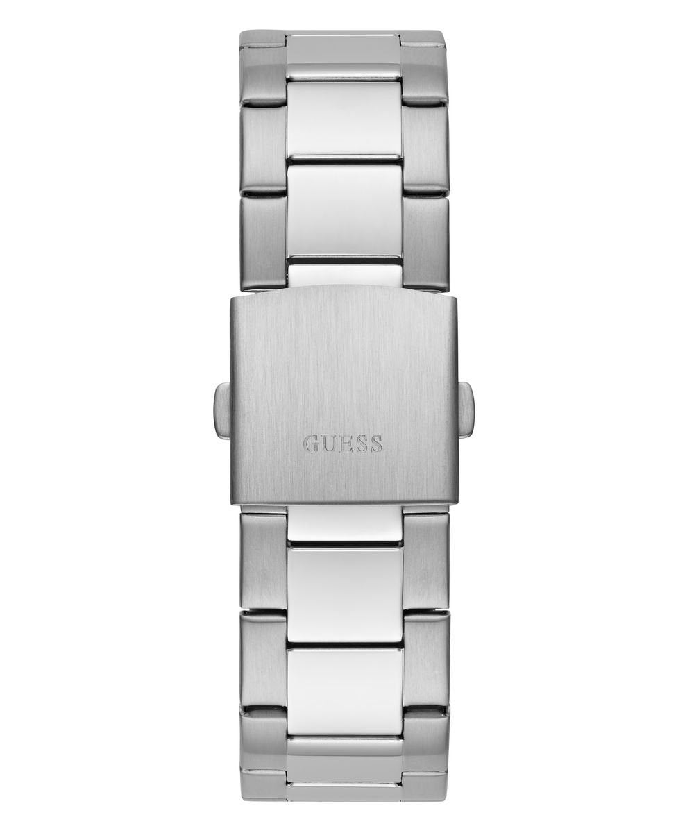 Guess Herren Multifunkion Armbanduhr ZEN silber, schwarz 42 mm GW0707G1