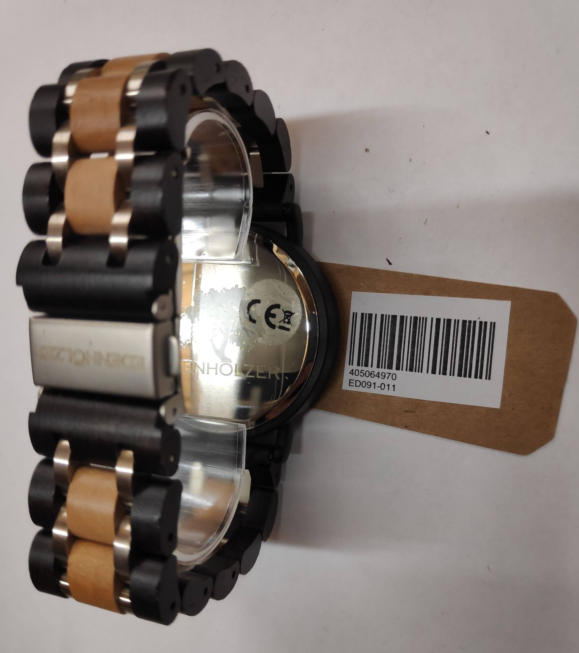 Edenhölzer Holzuhr Herren Armbanduhr Boracay ED091-011