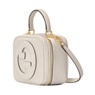 Gucci Handtasche Damen Gucci Blondie Small Top Handle Bag Mystic White 744434 1IV0G 9022