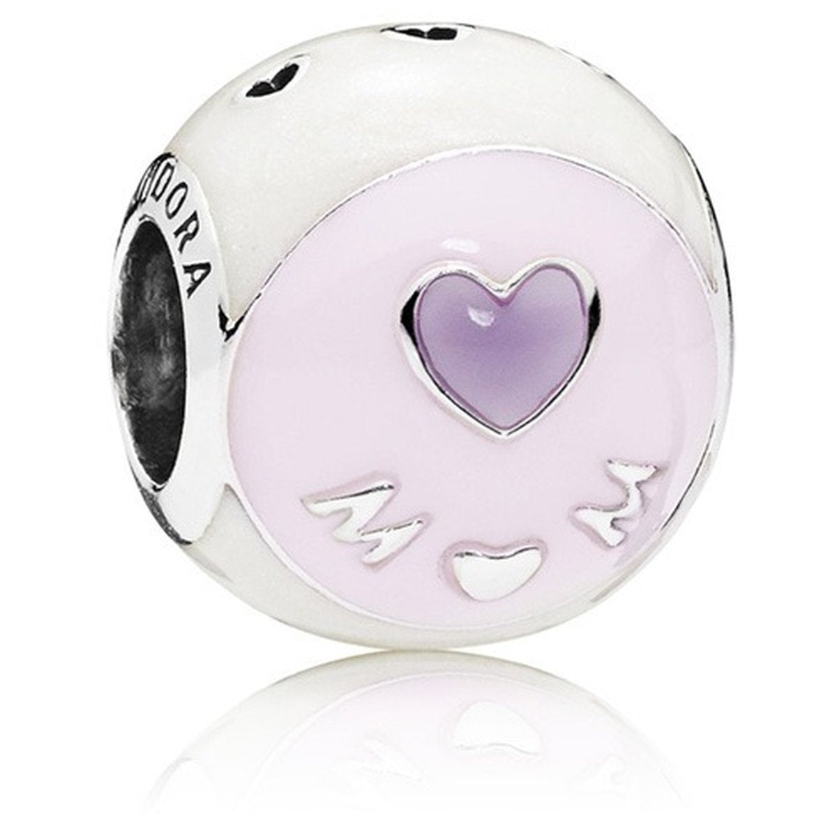 Pandora Charm Damen Moments Liebe Mama Silber Mehrfarbig 797057ENMX