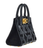 Salvatore Ferragamo Handtasche Damen Gancini Schwarz 214297 759405