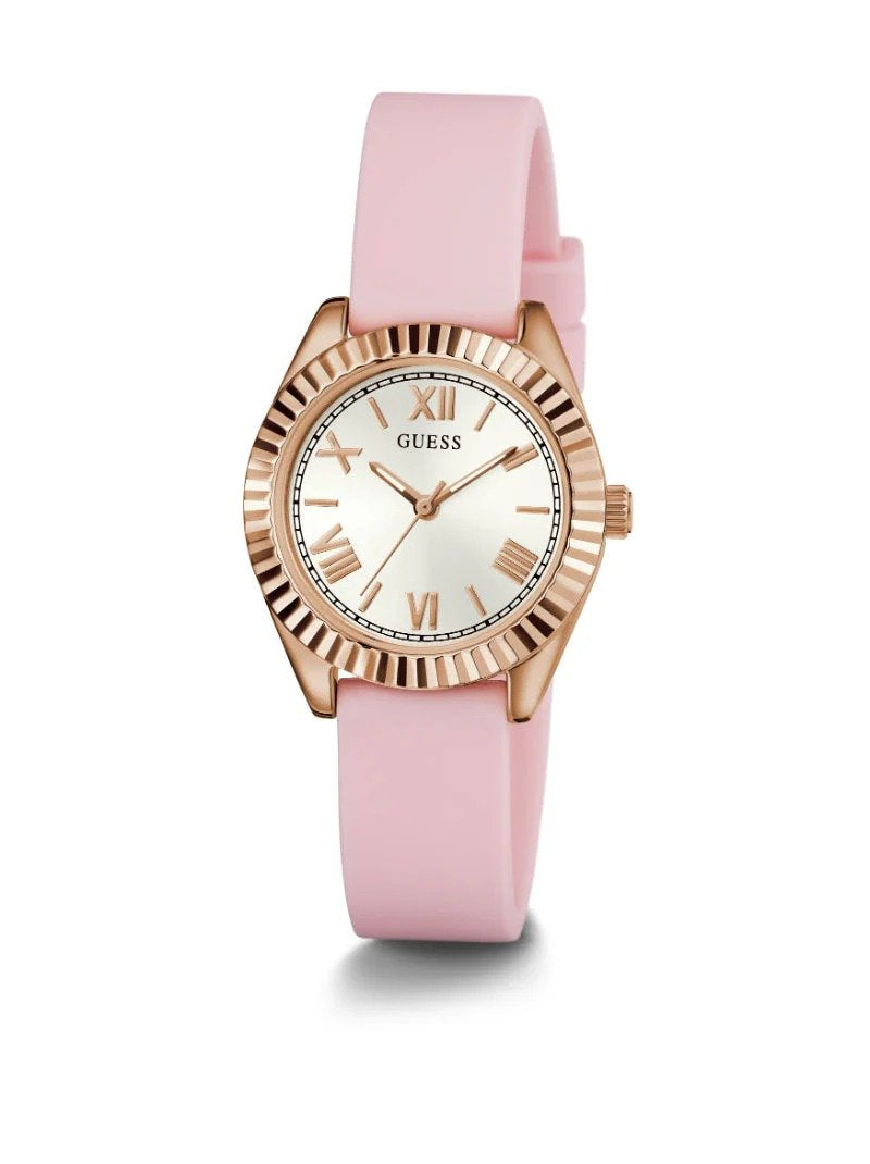 Guess Damen Armbanduhr Mini Luna rosa, rosegold GW0724L3