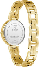 Guess Armbanduhr Damen Ladies Gold Tone Analog Watch Gold GW0868L2