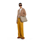 Gucci Tasche Unisex GG Emblem Collection Beige/Dunkelbraun 847452-FAD6L-9758