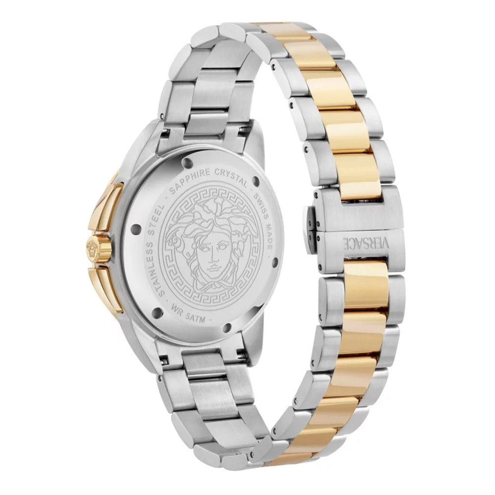 Versace Uhr Herren V‑Sport Chrono Silber/Gold  VEKIA0525