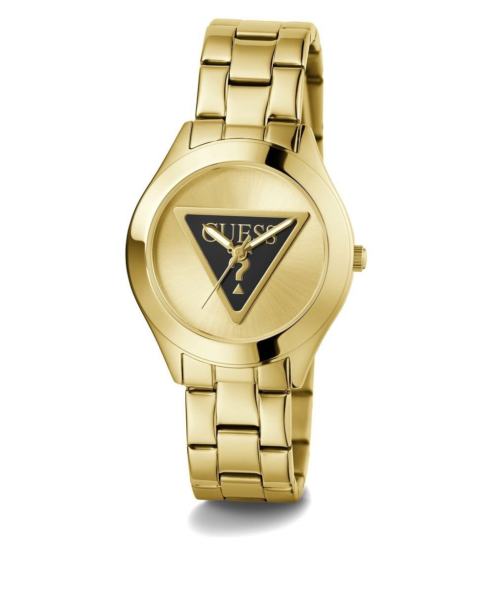 Guess Damen  Armbanduhr  TRI PLAQUE gold 34 mm GW0675L2