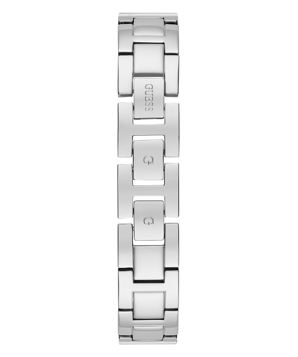 Guess Damen Armbanduhr G Cluster Edelstahl silber GW0545L1