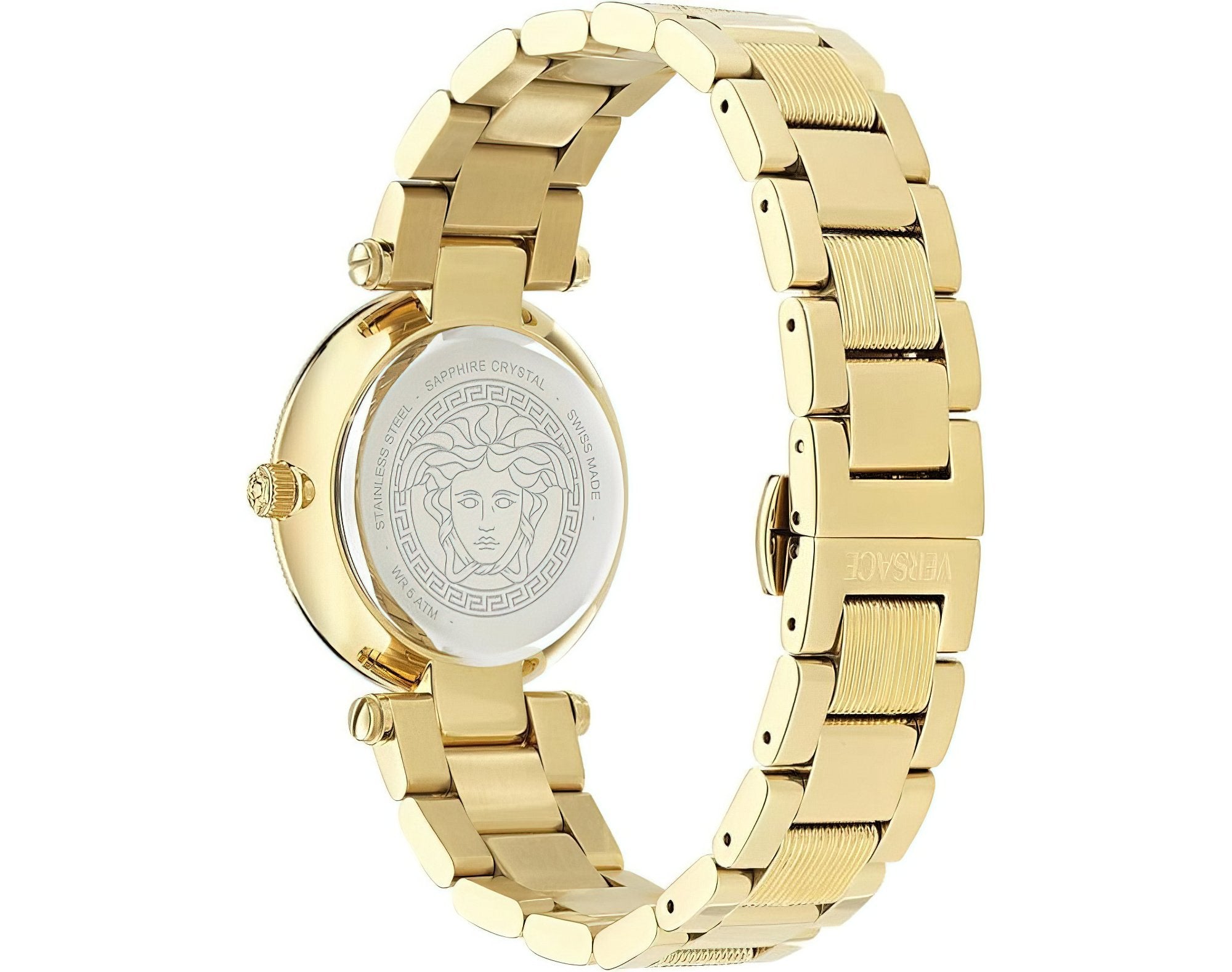 Versace Armbanduhr Damen Reve VE8B00624 Gold/Schwarz