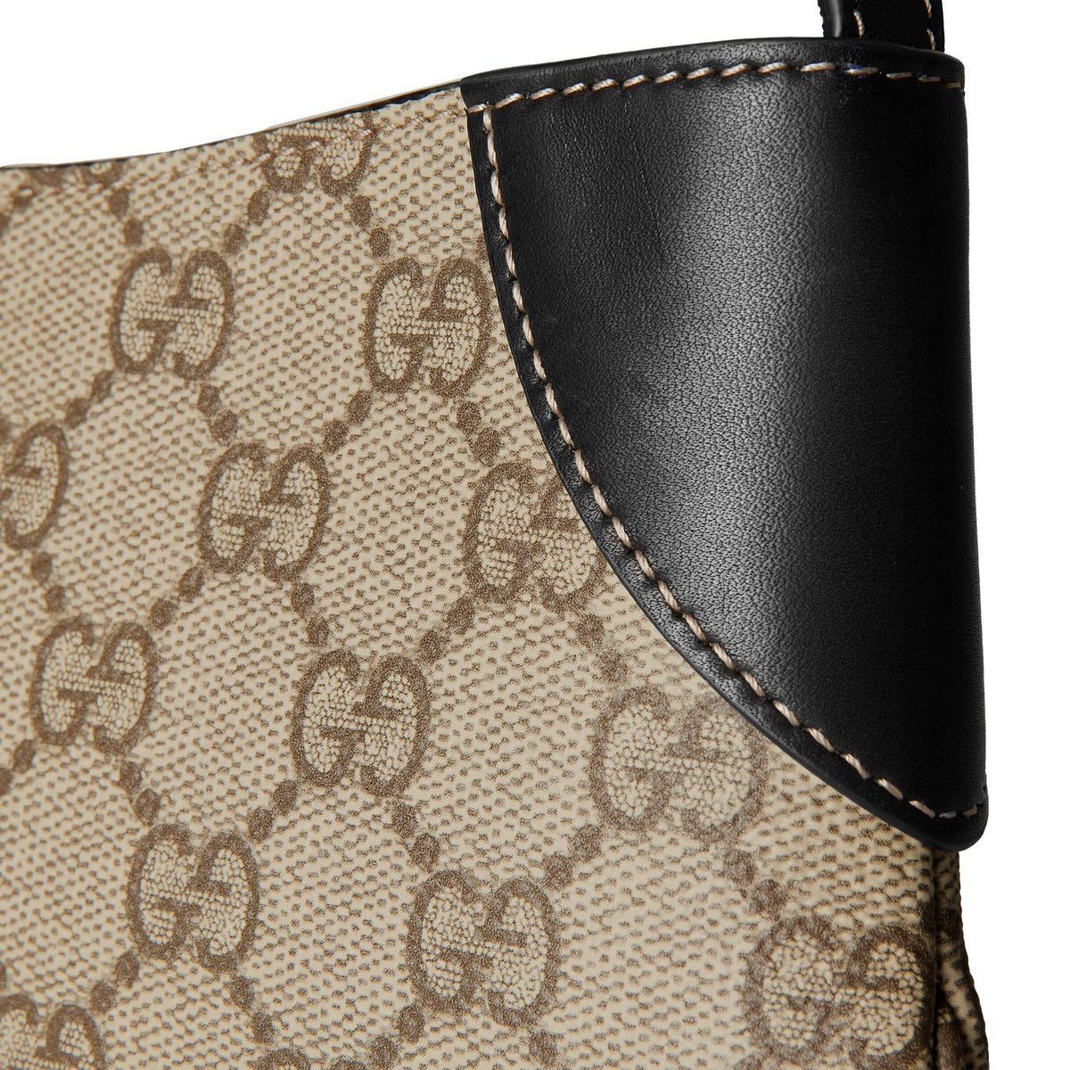 Gucci Schultertasche Damen GG Emblem Beige 820696-FAD6L-9741