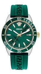 Versace Herren Armbanduhr Greca Urban Grün VEYCA0124